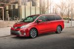Toyota Sienna Limited 2017 года